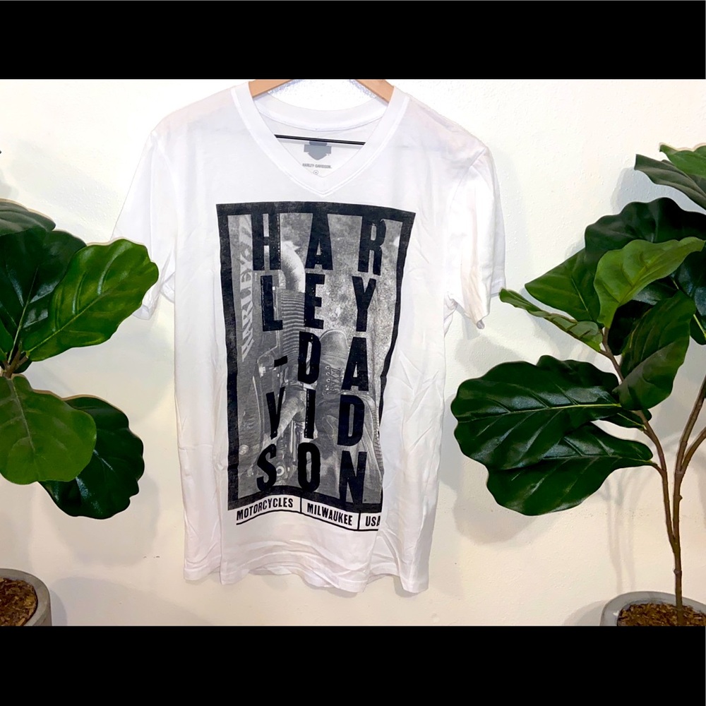 Harley Davidson V Neck Slim Fit